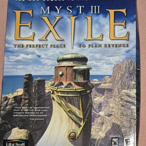 Vintage PC Game - MYST III: Exile - 2001