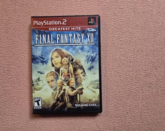 VINTAGE PS2 GAME - Final Fantasy XII - Circa 2005