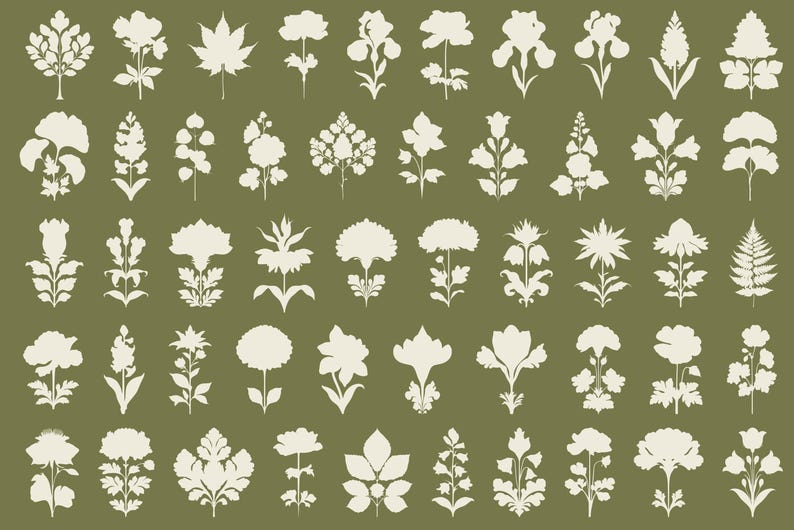 Vintage Botanical Floral Art Vectors 100 SVG PNG Silhouettes vintage-botanical-floral-art-vectors-100-svg-png-silhouettes