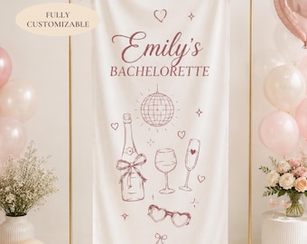 Personalized Tapestry: Custom Design Party Banner