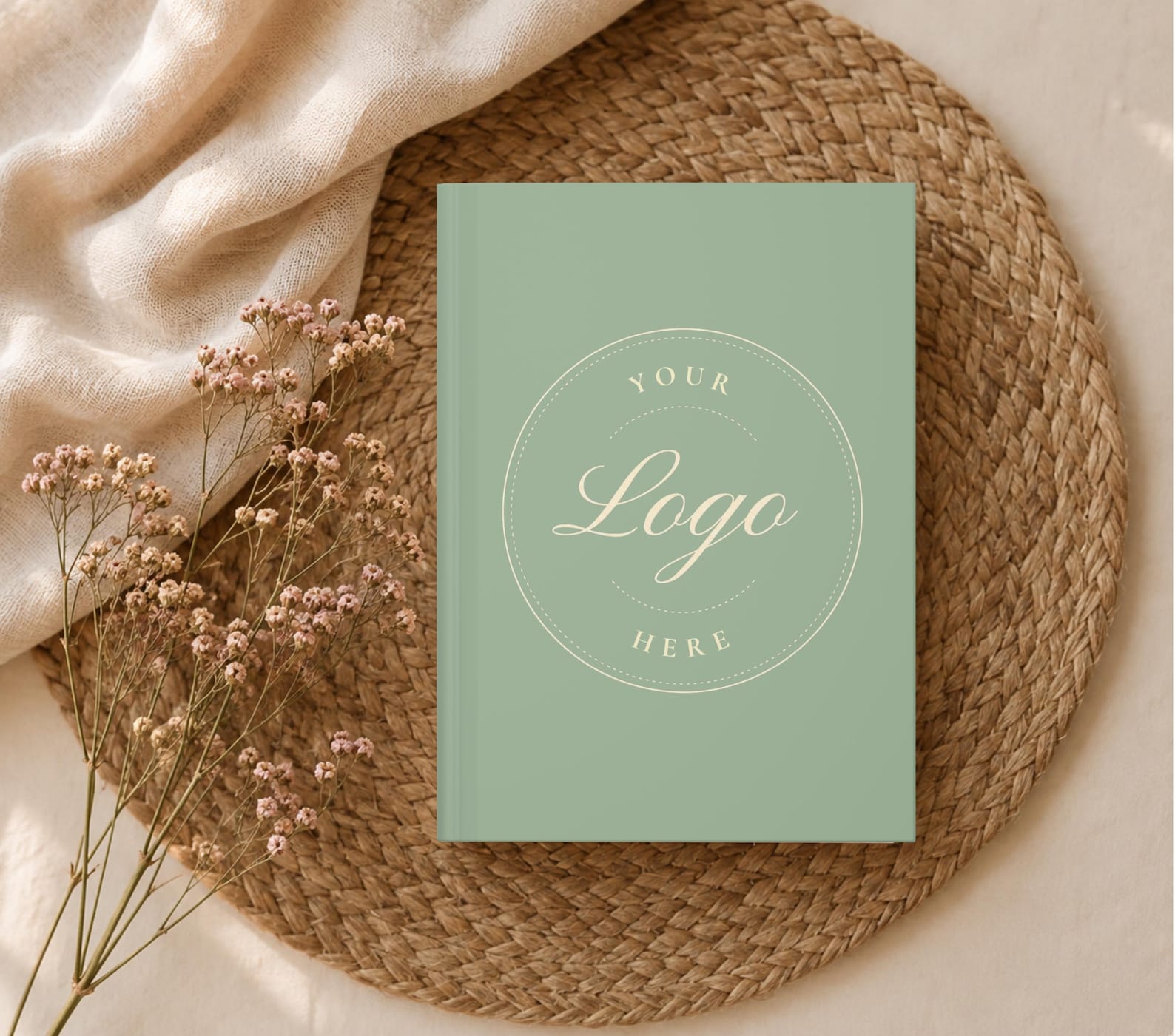 Custom Company Logo Notebook, Personalized Corporate Journal, Business ...