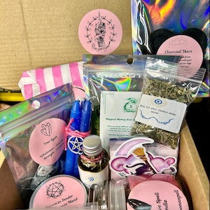 Witches Mystery Box | Surprise Box | Witchcraft | Candles | Incense | Aromatherapy | Wicca | Pagan | Spells | Spell Oils | Fragrance | Gift