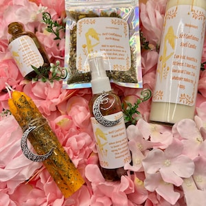 Witches Self Confidence Ritual Spell Kit | Self Love | Empowerment | Witchcraft | Wiccan | Pagan | Spell Candles | Oils | Candle | Spray