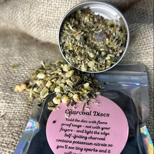 Return To Sender Resin Incense Blend and Charcoal Disks | Incense | Banishing | Fragrance | Ritual | Spells | Witchcraft | Wiccan | Pagan
