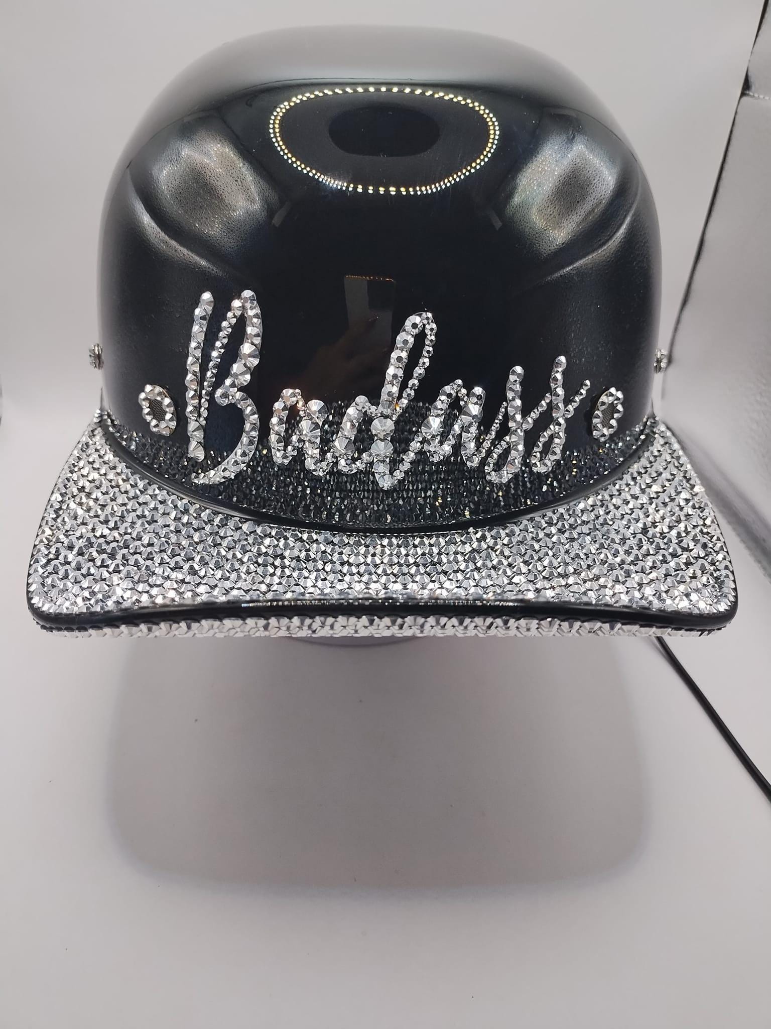 Harley-Davidson black rhinestone studded baseball cap Harley-Davidson Baseball Caps 100% Cotton Hats for Women for  main image 3