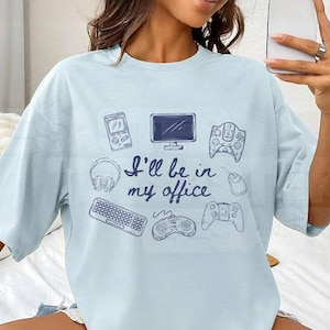 Gamer Girl Comfort Colors® Shirt Cute Streamer Aesthetic Vintage T-Shirt Gaming Gift for Her Women Birthday Christmas Video Game Lover Gift