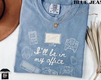 Gamer Girl Comfort Colors® Shirt Cute Streamer Aesthetic Vintage T-Shirt Gaming Gift for Her Women Birthday Christmas Video Game Lover Gift