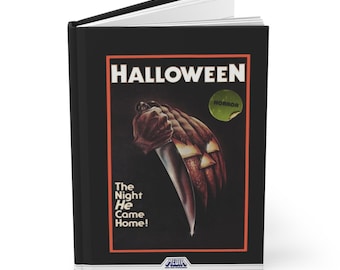 Michael Myers Halloween Hardcover Journal: Spooky Horror Movie Notebook