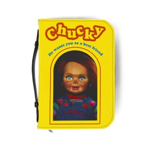 Chucky Childs Play - Horror Movie Merchandise, Leather, Purse, Bag