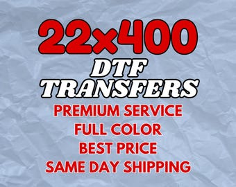 Custom DTF Transfers, Direct to Film Prints, Heat Transfer Sheets, Hot Peel Film