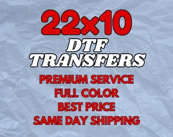 Custom DTF Transfers: Full Color Heat Press Decals, Gang Sheet