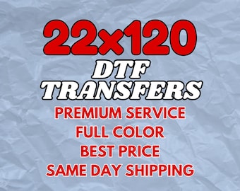 Custom DTF Gang Sheet Transfers: Direct to Film DTF Transfer, Heat Press Ready