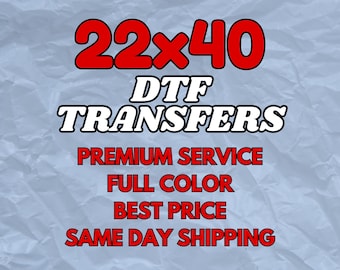 Direct to Film, DTF Transfers, Ready to Press, Custom Heat Transfer, Iron on Decals
