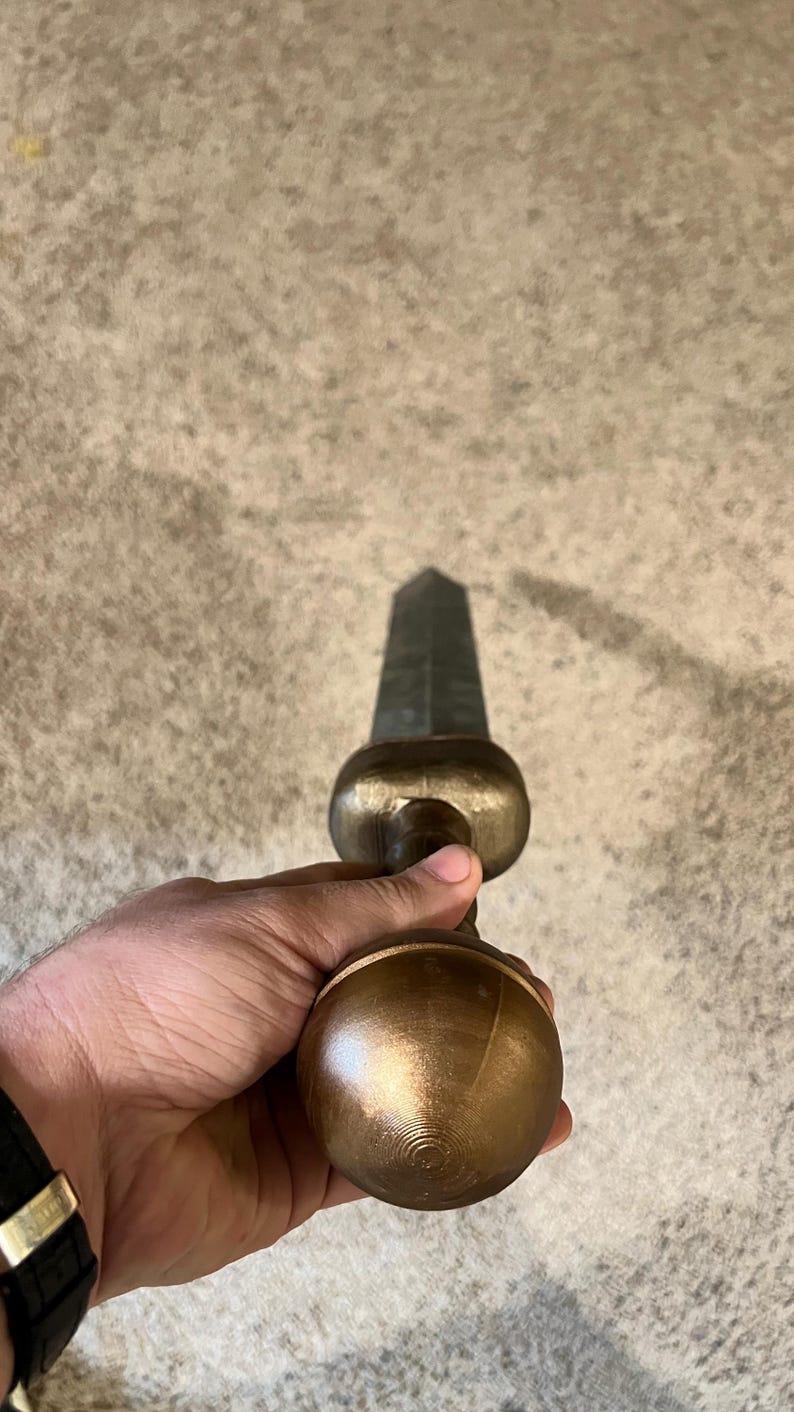 Roman Gladius (hand Painted) - Etsy