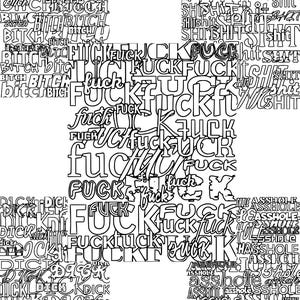 Bündel von...5 Schimpfwort-Malseiten für Erwachsene, zum Ausdrucken, digitaler Download, Spaß, Stressabbau, Fluch und Farbe