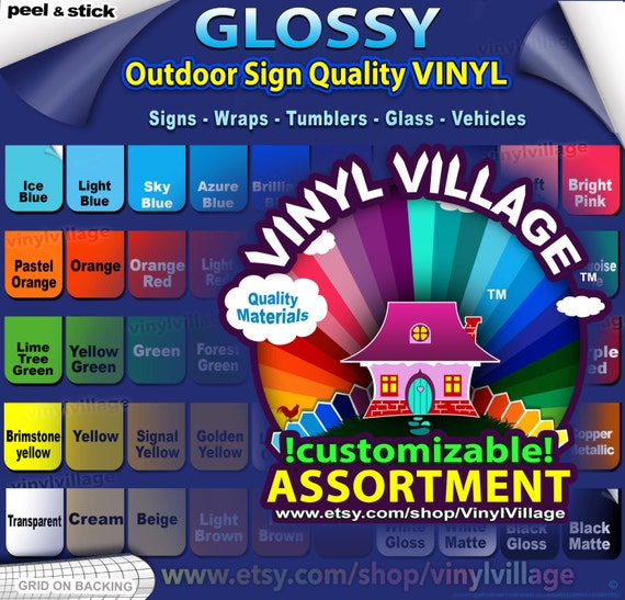 3 Roll 24x10ft Adhesive Vinyl Computer Cut Graphics professional outdoor signs