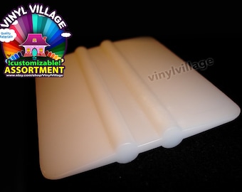 3 pack Teflone Squeegee in 3sizes for Vinyl Appication,  Tool:  (1) 4" squeegee,  (1) 6" squeegee,  (1) 12" squeegee ,  one of each size