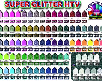5 sheet 12"x20" Embroidery tear away application Super Glitter HTV Heat transfer vinyl, T- Shirt Vinyl,  Textured Glitter Iron On