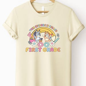 1st Grade Back To School Shirt, Blue First Grade Shirt, This Episode Is Called 1st Grade Tee, Kids First Day School Shirt, Cute Student Tee