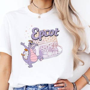 Epcot Figment Shirt, Disneyland Purple Dragon Shirt, Disney Epcot Apparel, One Little Spark of T-shirt, Disneyland Vacation Tee, Epcot Tee