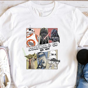 Disney Star Wars Shirt, Vintage Star Wars T-shirt, Retro Disney Shirt, Disneyland Vacation Shirt, Gift for Star Wars Fan, Darth Vader Shirt