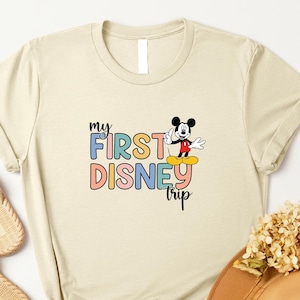 My First Disney Trip Shirt, Disney Toddler Shirt, Disney Trip Kids T-shirt, Disney Family Vacation Tee, Baby Disney Shirt, Mickey Kids Shirt