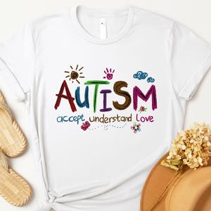 Brushstroke Autism Shirt, Autism Awareness Shirt, Autism Puzzle Pieces Shirt, Autism Shirt, Autism Month Tee, Autism Support Shirt