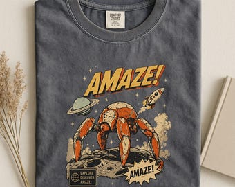 Amaze Shirt, Funny Space Quote Tee, Project Hail Mary Sweater, Science Humor Sweatshirt, Comfort Colors T-Shirt