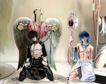 Slow damage DRAMAtical murder acrylic standees Towa and Aoba Seragaki