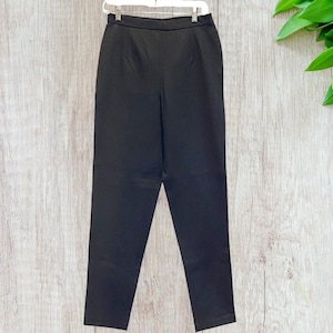 VINTAGE GAP -- Dress Pants, Gray, Straight Leg, Side Button and Zip, Tall Woman