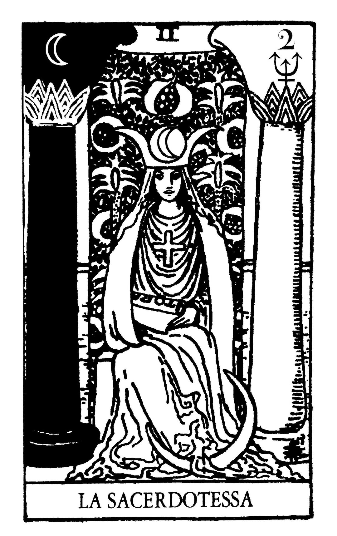 La Sacerdotessa (the High Priestess) - Etsy