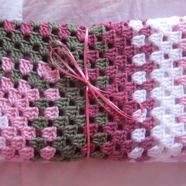 Granny Square Baby Blanket...JOY