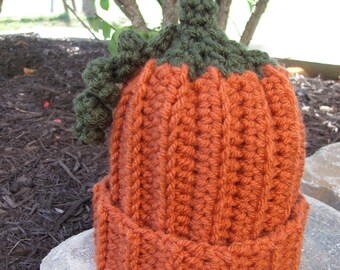 Pumpkin Beanie Hat