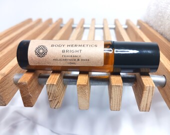 Helichrysum Rose handmade natural organic floral moisturizing scent essential oil great gift 10ml great gift spring summer sophisticated