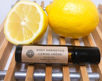 Lemon Vanilla essential oils fragrance handmade natural organic refreshing skin moisturizing bath shower summer spring 10ml perfect gift