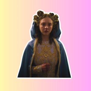 Immaculate Movie Sticker Sydney Sweeney – Horror Film Fan Art, Minimalist Design, Movie Merchandise, Unique Gift for Movie Lovers