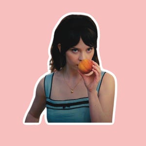 Companion Movie Sticker Sophie Thatcher – Horror Film Fan Art, Minimalist Design, Movie Merchandise, Unique Gift for Movie Lovers