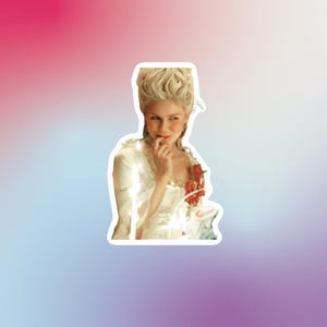 Marie Antoinette Sticker – 3-Inch Sticker Featuring Kirsten Dunst
