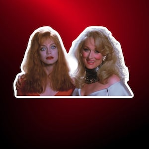 Death becomes her Sticker | Movie Sticker | 90s pop culture