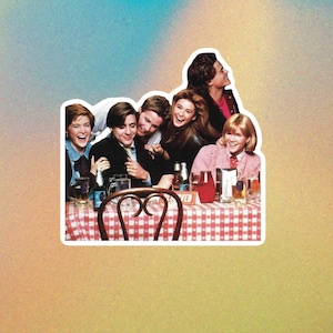 Sticker St. Elmo's Fire | Filmsticker | Popcultuur uit de jaren 80