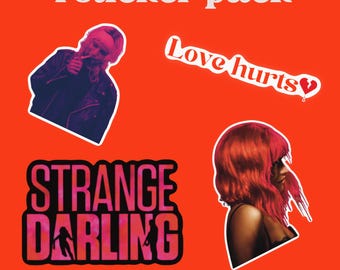 Strange Darling Sticker pack | Movie Stickers | Horror Film | pop culture