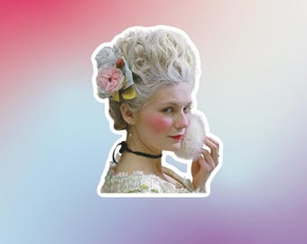 Marie Antoinette Sticker – 3-Inch Sticker Featuring Kirsten Dunst