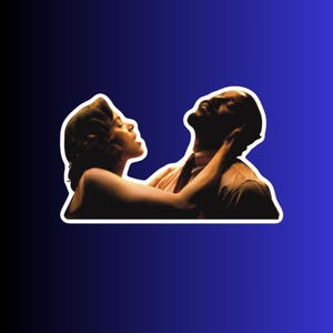Sinners 2025  movie Sticker | Movie Sticker | horror movie |  pop culture | Michael B. Jordan & Hailee Steinfeld