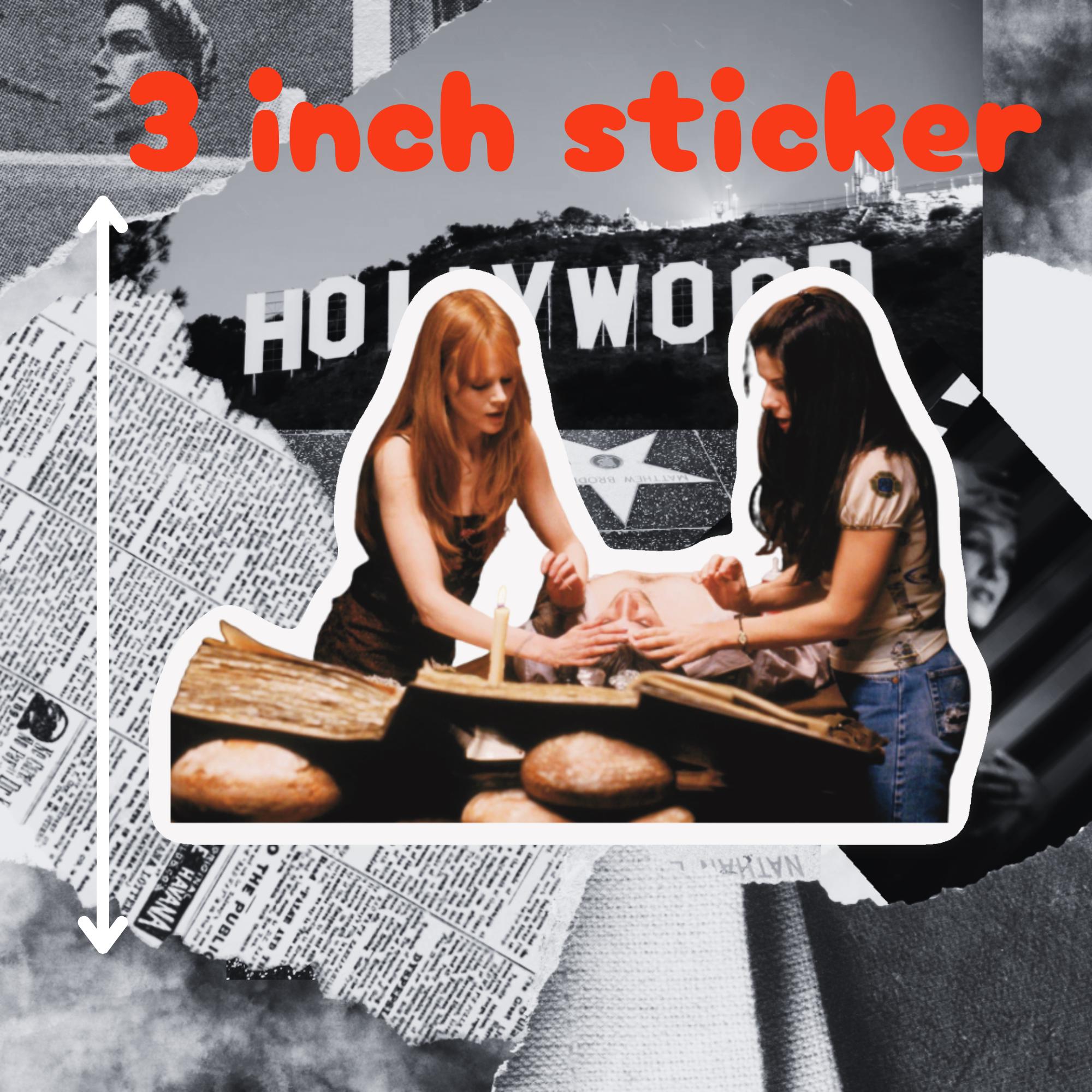 Practicals Stickers Practical Magic Movie Sticker – Halloween Film Fan Art, Minimalist ...