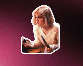 Scream Sticker | Horror Movie Sticker | 90s pop culture