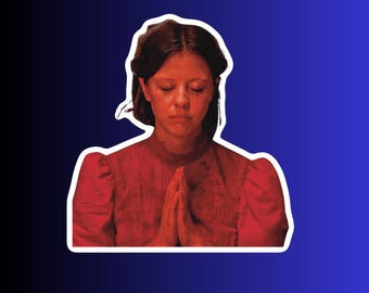 Pearl Sticker | Movie Sticker | horror film sticker | pop culture | Mia Goth | Ti West movie