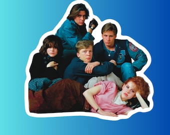 Frühstücksclub Aufkleber | Film Aufkleber | 80er Jahre Popkultur