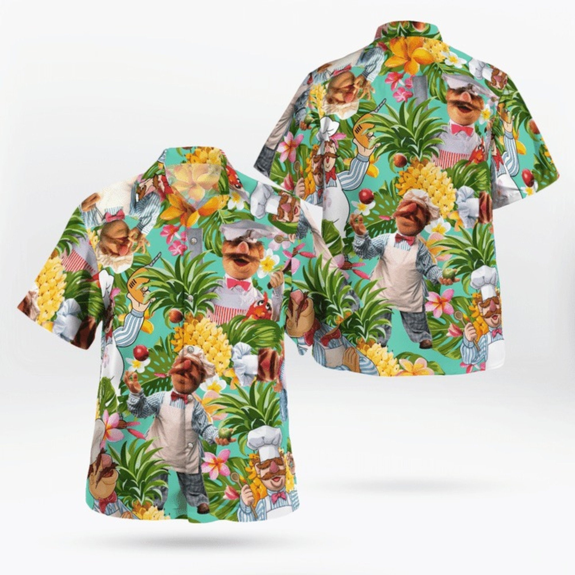 The swedish chef muppets tropical Hawaiian Shirt The swedish chef muppets tropical Hawaiian Shirt