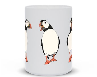 Atlantic Puffin Mug  - 11oz Or 15oz