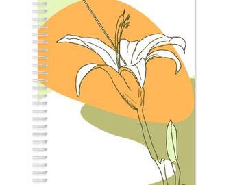 Lily Spiral Notebook Or Journal College Ruled For Notes Or Writing